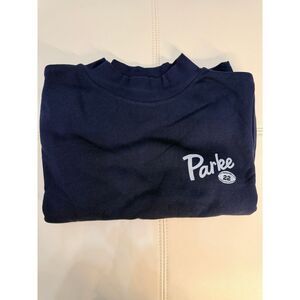 PARKE "Kick Off" Varsity Mockneck Sweatshirt **Sold out** S/M
